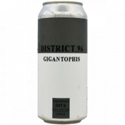 District 96 Beer Factory  Gigantophis - Rebel Beer Cans