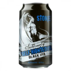 Stone Brewing Co. Stone Sublimely Self-Righteous Black IPA - Beer Force