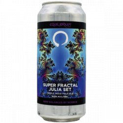 Equilibrium  Super Fractal Julia Set - Rebel Beer Cans