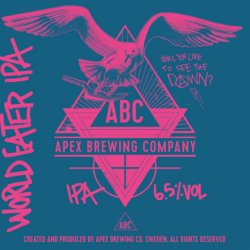 Apex Brewing Company World Eater IPA