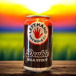 LEFT HAND DOUBLE MILK STOUT LATA 355 ML. - Hidden Beers