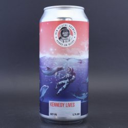 New Bristol Brewery - Kennedy Lives - 5.7% (440ml) - Ghost Whale