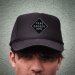 Trucker Cap Schwarz mit FrauGruber Logo 