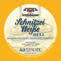 Privatbrauerei Schnitzlbaumer Schnitzei Weiße
