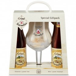 Estuche Karmeliet Triple 4*33Cl + 1 Vaso - Cervezasonline.com