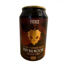 Fierce Beer – Very Big Moose 2024 – Imperial Stout Rye Old Fashioned Edition – 0,33 l. – 12,5% - Best Of Beers