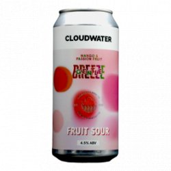 Cloudwater Cloudwater - Gentle Breeze Mango and Passion Fruit - 4.5% - 44cl - Can - La Mise en Bière