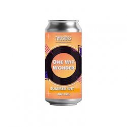 Two Sides Brewing One Wit Wonder 44Cl 4.8% - The Crú - The Beer Club