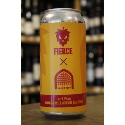 FIERCE  VAULT CITY BANANAS FOSTER IMPERIAL WEIZENBOCK - Otherworld Brewing ( antigua duplicada)