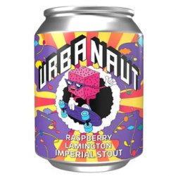 Urbanaut Raspberry Lamington Imperial Stout 250ml - The Beer Cellar