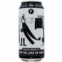 Frontaal  For the Love of Hops ”Black&White” - Rebel Beer Cans