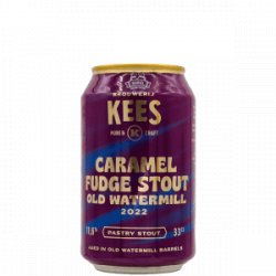 KEES – Caramel Fudge Stout Old Watermill 2022 - Rebel Beer Cans