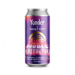 Yonder X Vault City - Yuzu-Berry Double Cheesecake -  Imperial Pastry Sour   - Hops and Hampers