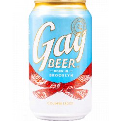 Gay Beer Golden Lager - Half Time