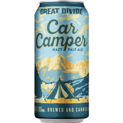 Great Divide Car Camper Hazy Pale Ale 20 oz. Bottle - Outback Liquors