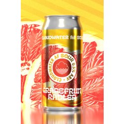 Cloudwater  Pink Grapefruit Radler AF  0.5% 440ml Can - All Good Beer