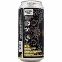 Northern Monk – PATRONS PROJECT 38.02 7 DEADLY SINS X ADRIAN BAXTER  HOLY GOAT BREWING  GLUTTONY  GLUTTONOUS IMPERIAL STOUT - Rebel Beer Cans