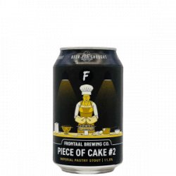 Frontaal  Piece of Cake #2 - Rebel Beer Cans