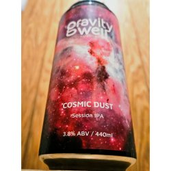 Gravity Well Brewing Co Cosmic Dust Gravity Well Brewing Co Cosmic Dust