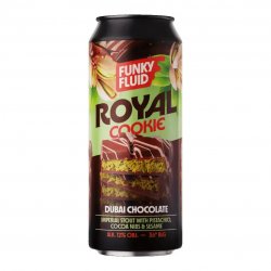 Funky Fluid Royal Cookie: Dubai Chocolate