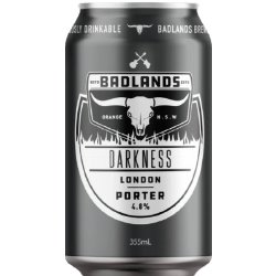 Badlands Brewery Darkness London Porter