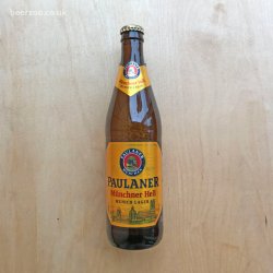 Paulaner - Munich Hell 4.9% (500ml) - Beer Zoo