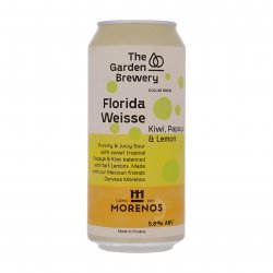 The Garden Brewery Florida Weisse: Kiwi, Papaya & Lemon