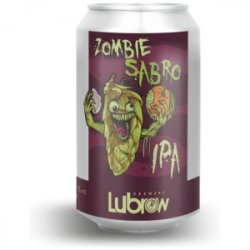 LUBROW ZOMBIE Sabro Hazy IPA 5,7% 0,33L - Sklep Impuls