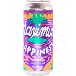 Grimm Artisanal Ales Brewery Maximum Happiness - Half Time