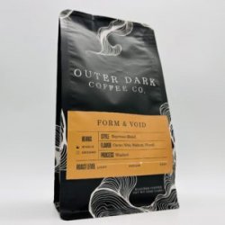 Outer Dark Form & Void Medium Roast Coffee 12oz Bag - Bottleworks