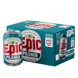 Epic Beer Epic Pilsner 5% 330ml 4x6pk Cans - Epic Beer