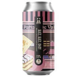 Brew York Slice, Slice, Baby Mille-Feuille Pastry Stout 440ml (7.5%) - Indiebeer