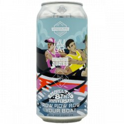 Basqueland X Mumbo Jumbo X LAUGAR X Oso Brew  Row Row Row Your Boat - Rebel Beer Cans