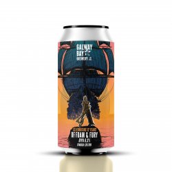 Galway Bay Brewery - Of Foam & Fury DIPA 8.3% ABV 440ml Can - Martins Off Licence