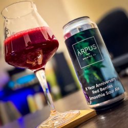 Ārpus Brewing Co. 8 Year Anniversary Red Berries Smoothie Sour Ale Ārpus Brewing Co. 8 Year Anniversary Red Berries Smoothie Sour Ale