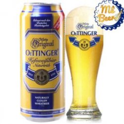 Oettinger Hefeweissbier 4,95% – Lon 500ml – Thùng 24 Lon - BIA NHẬP ĐÀ NẴNG