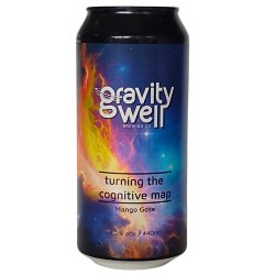 Gravity Well Turning the Cognitive Map Mango Gose Sour 440ml (4.2%) - Indiebeer