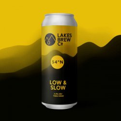 Lakes Brew Co Low & Slow  Table Beer  3.3% - Lakes Brew Co