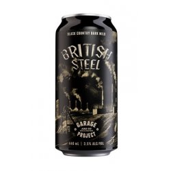 Garage Project British Steel Black Country Dark Mild 440mL - The Hamilton Beer & Wine Co