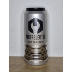Moersleutel Craft Brewery Barcode: Silver & Jet Black