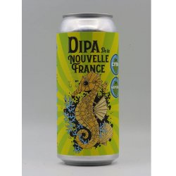 Microbrasserie Nouvelle-France - DIPA de la Nouvelle France (Citra, et Motueka) (canned 13-10-22) - DeBierliefhebber