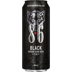 Cerveza 8.6 Black Lata - Bebidash