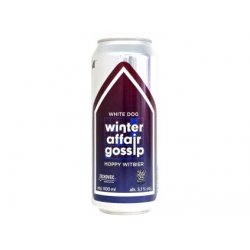 ZichovecWhite Dog - 12°Winter Affair Gossip: White Dog 0,5l plech 5,1% alc. - Beer Butik