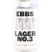 EBBS Brewing Co Lager No.3 