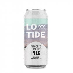 Forgot to Take my Pils - Lowtide - Candid Beer