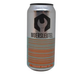 Moersleutel Craft Brewery Barcode: Turquoise Orange