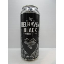 Belhaven Black Scottish Stout 4.2% 440ml - Grape & Grain