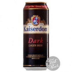 Bia Kaiserdom Dark Lager 4.7% – Lon 500ml – Thùng 24 Lon - First Beer – Bia Nhập Khẩu Giá Sỉ