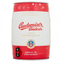 Budweiser Budvar Mini Keg 5L - The Beer Town