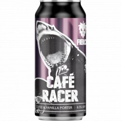 Fierce Cafe Racer - Coffee & Vanilla Porter 440ml Can - Fountainhall Wines